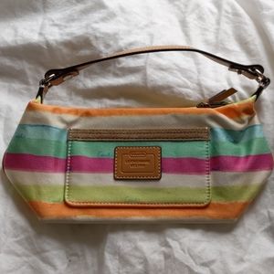 Hampton water color coach mini bag purse